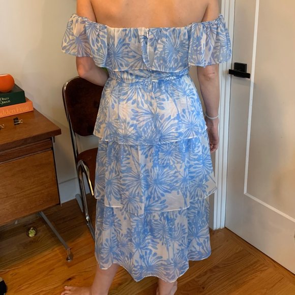 Amanda Uprichard Venezia Midi Dress - Picture 5 of 7